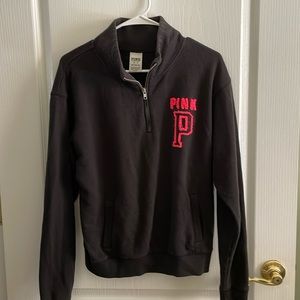 Victoria Secret PINK half zip sweatshirt
